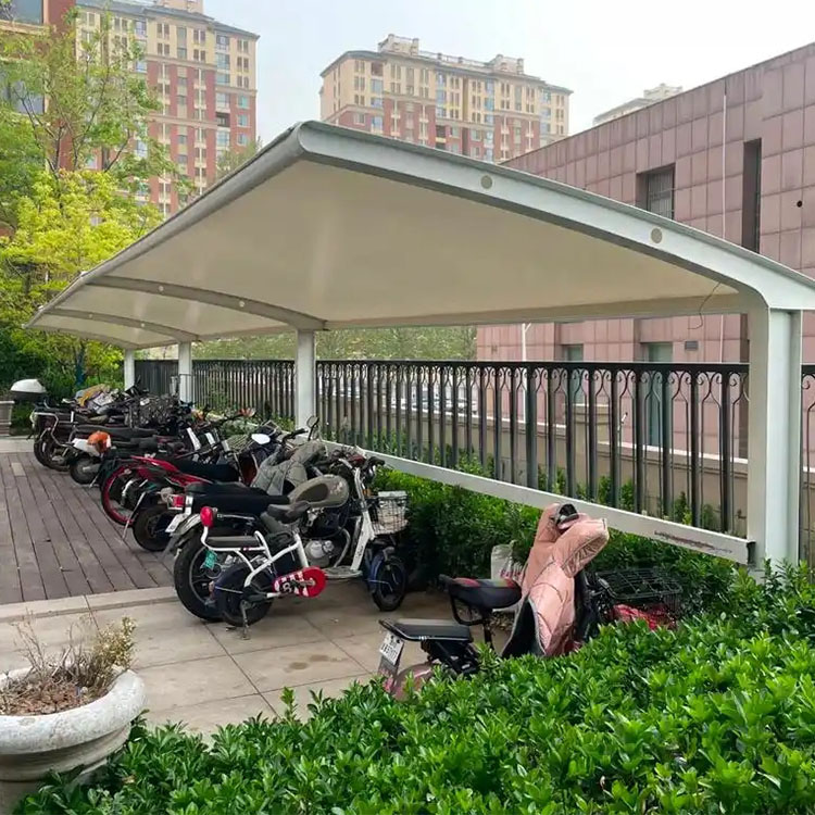 称多县膜结构电动车棚